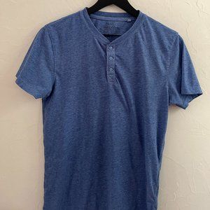 Blue Henley Tee